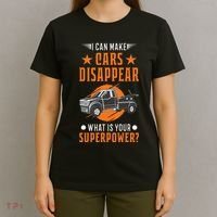Towing Service Super Power Tow Truck T-Shirt thumb 4
