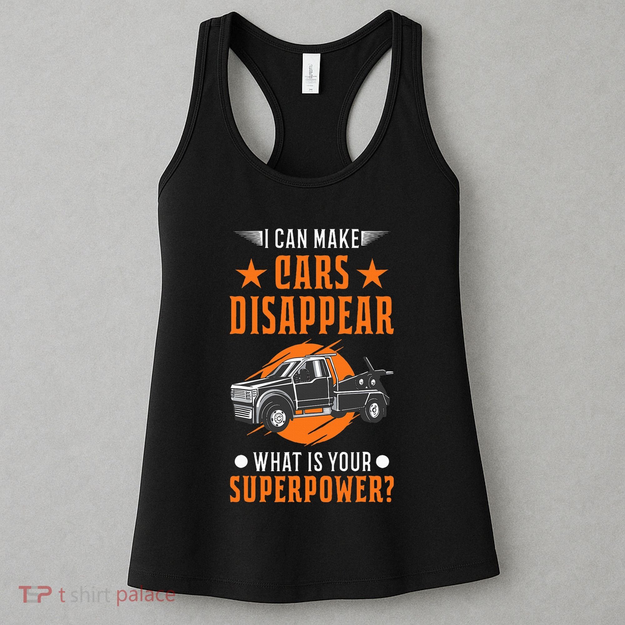 Towing Service Super Power Tow Truck Women's Tank Top