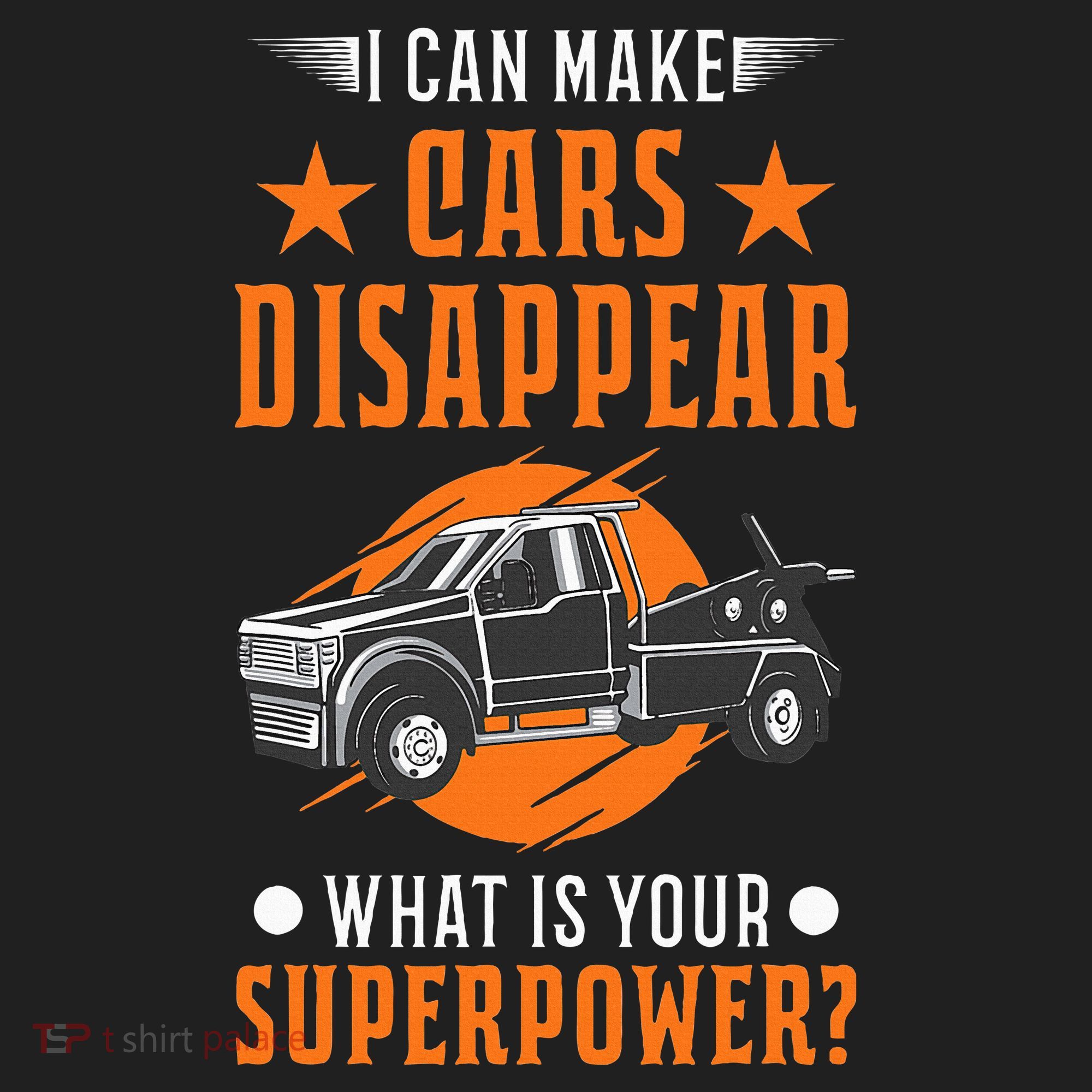 Towing Service Super Power Tow Truck Golf Towel