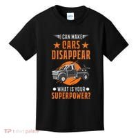 Towing Service Super Power Tow Truck Kids T-Shirt thumb 0