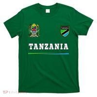 Tanzania Sport Soccer Jersey Flag Football T-Shirt thumb 0