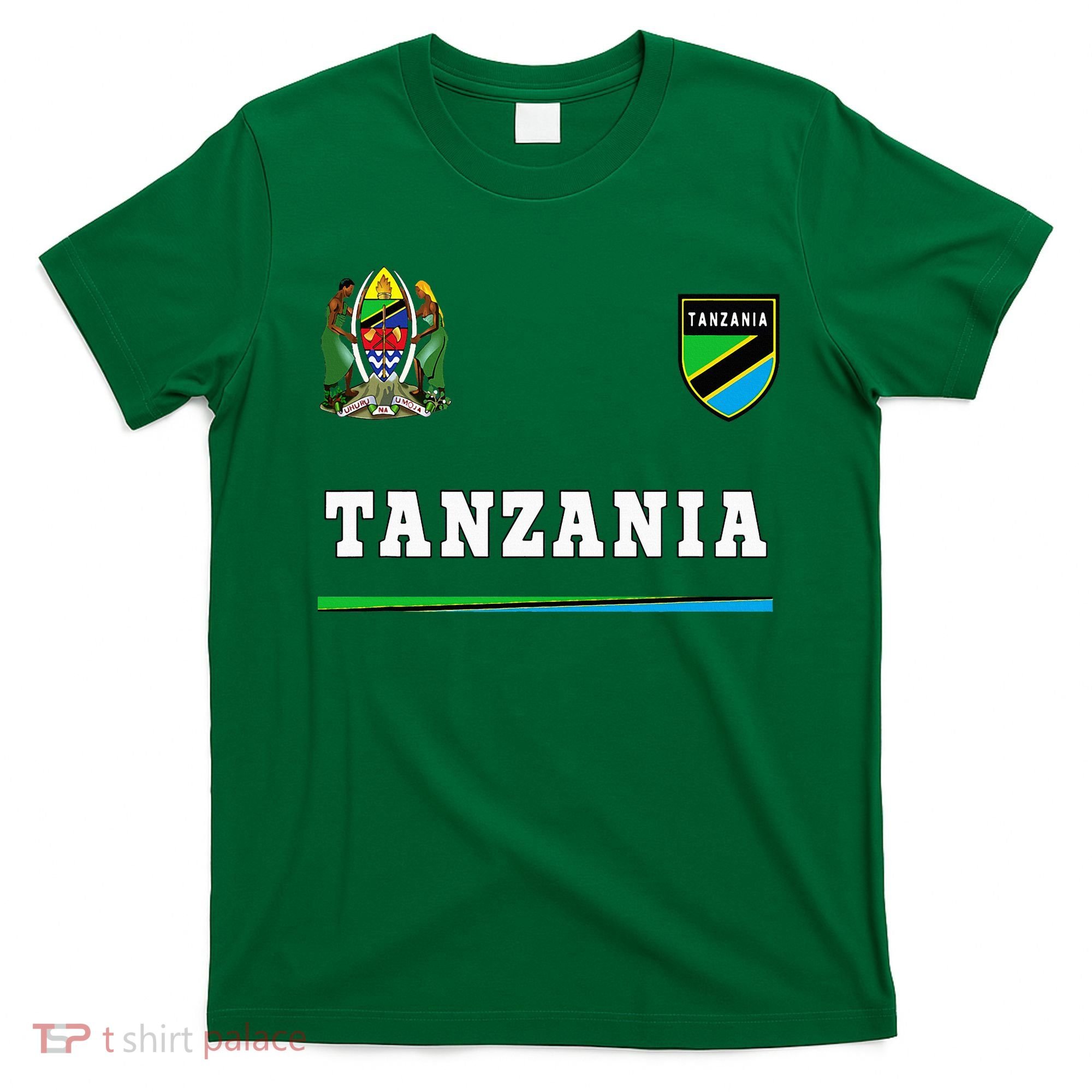 Tanzania Sport Soccer Jersey Flag Football T-Shirt