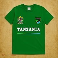 Tanzania Sport Soccer Jersey Flag Football T-Shirt thumb 5