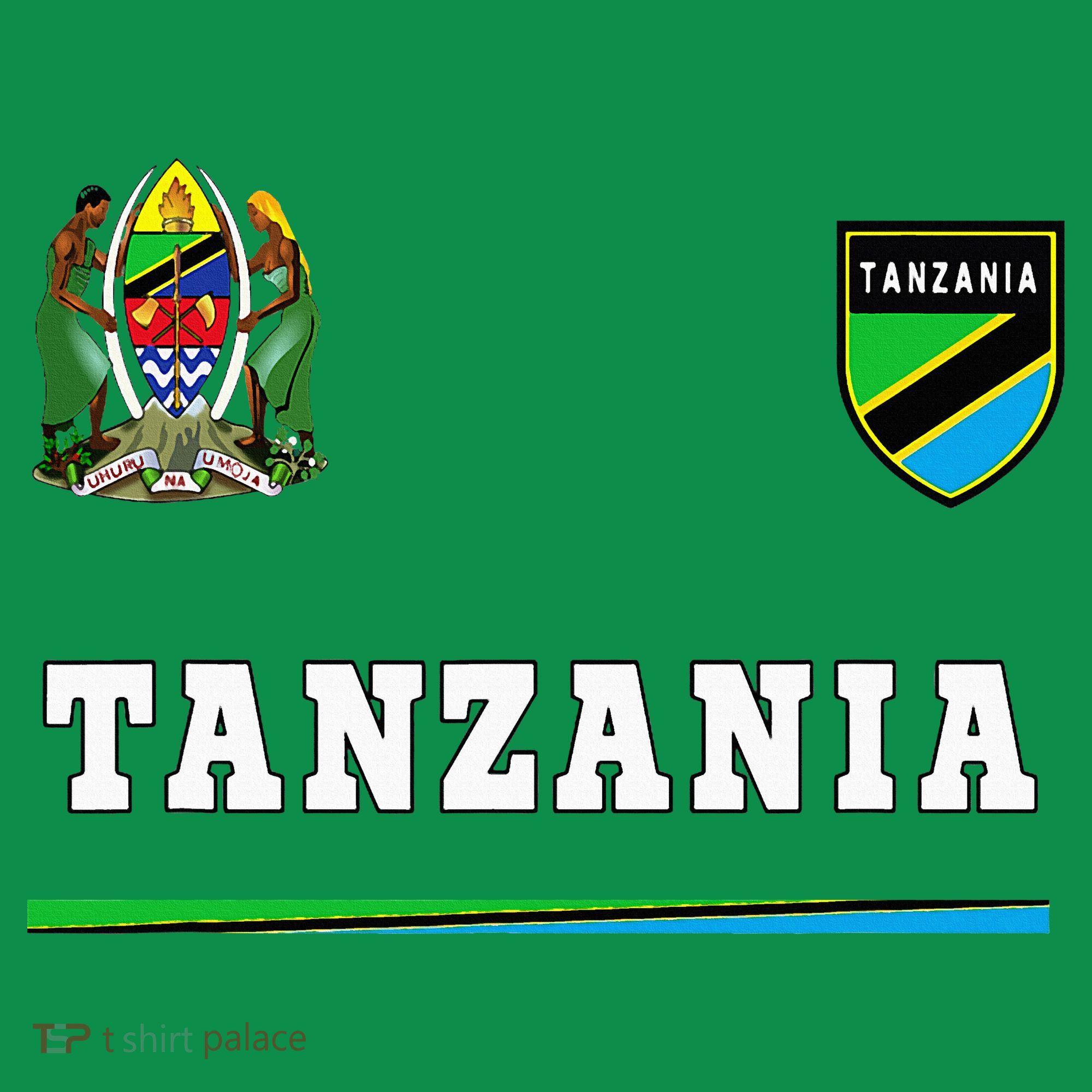 Tanzania Sport Soccer Jersey Flag Football T-Shirt