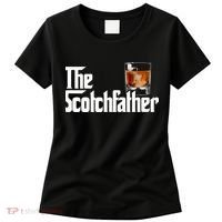 The Scotchfather Scotch Father Dad Fathers Day Drinking Women's T-Shirt thumb 0