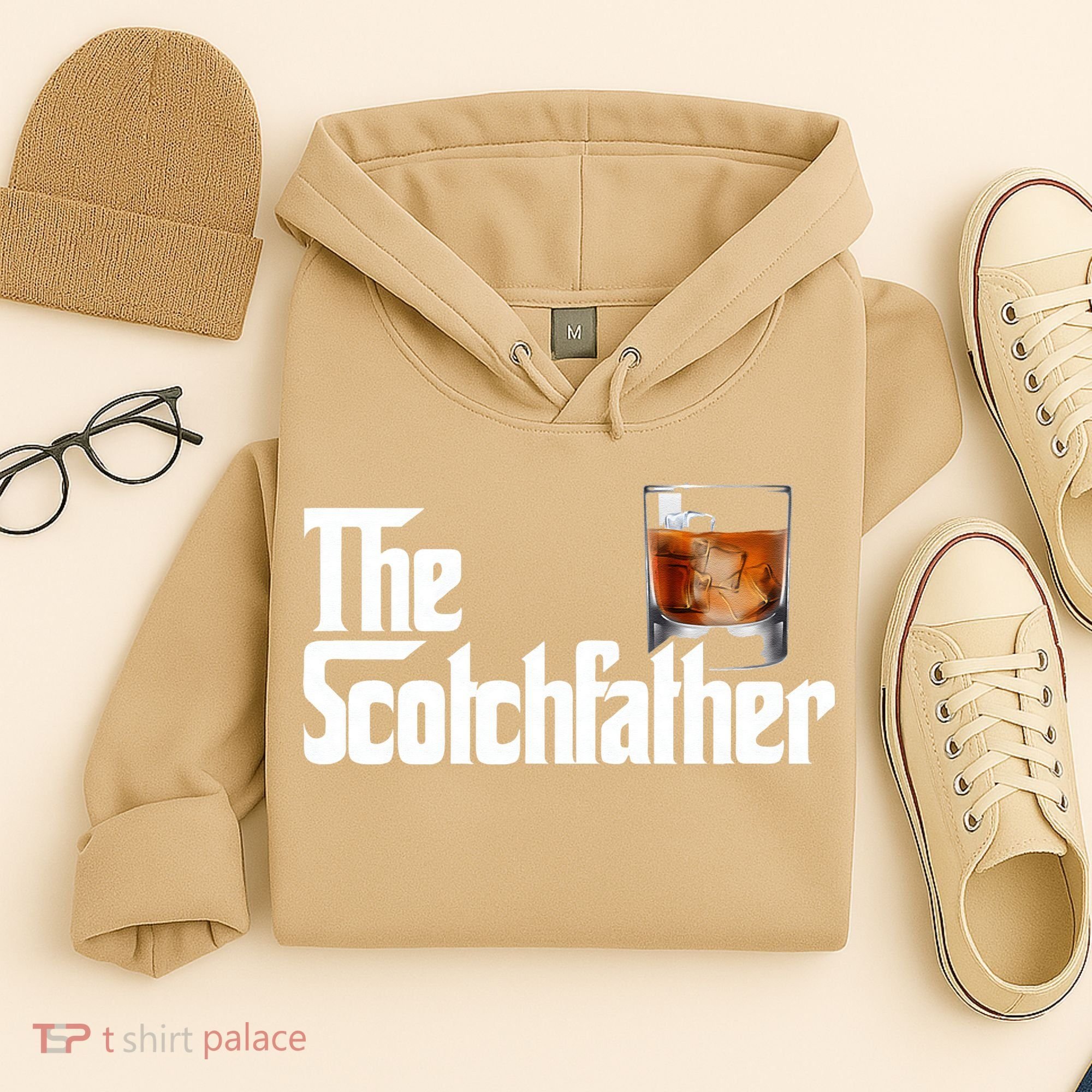 The Scotchfather Scotch Father Dad Fathers Day Drinking Hoodie