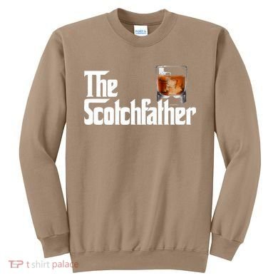 The Scotchfather Scotch Father Dad Fathers Day Drinking Sweatshirt