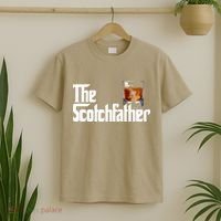 The Scotchfather Scotch Father Dad Fathers Day Drinking T-Shirt thumb 2