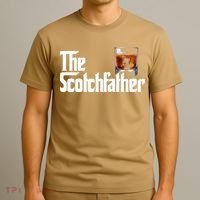 The Scotchfather Scotch Father Dad Fathers Day Drinking T-Shirt thumb 3