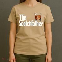 The Scotchfather Scotch Father Dad Fathers Day Drinking T-Shirt thumb 4