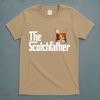 The Scotchfather Scotch Father Dad Fathers Day Drinking T-Shirt thumb 5