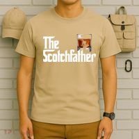 The Scotchfather Scotch Father Dad Fathers Day Drinking T-Shirt thumb 6