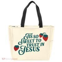 Tis So Sweet To Trust In Jesus Tote Bag thumb 0