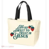 Tis So Sweet To Trust In Jesus Tote Bag thumb 3
