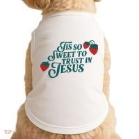 Tis So Sweet To Trust In Jesus Doggie Tank thumb 0