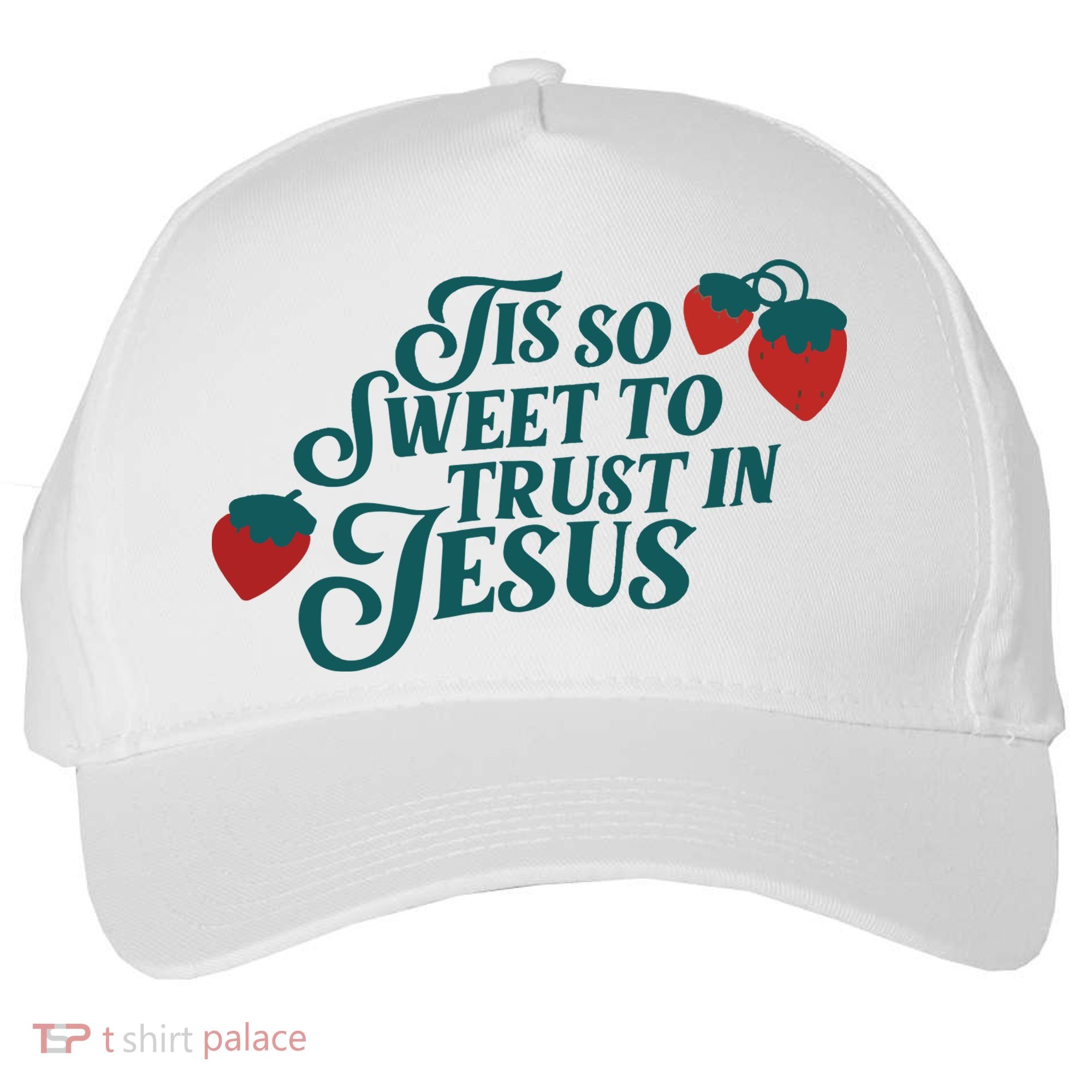 Tis So Sweet To Trust In Jesus Five-Panel Snapback Cap