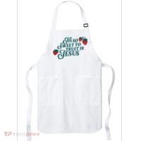 Tis So Sweet To Trust In Jesus Apron thumb 0