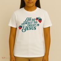 Tis So Sweet To Trust In Jesus T-Shirt thumb 4