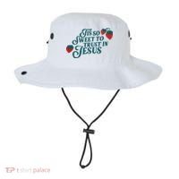 Tis So Sweet To Trust In Jesus Bucket Hat thumb 0