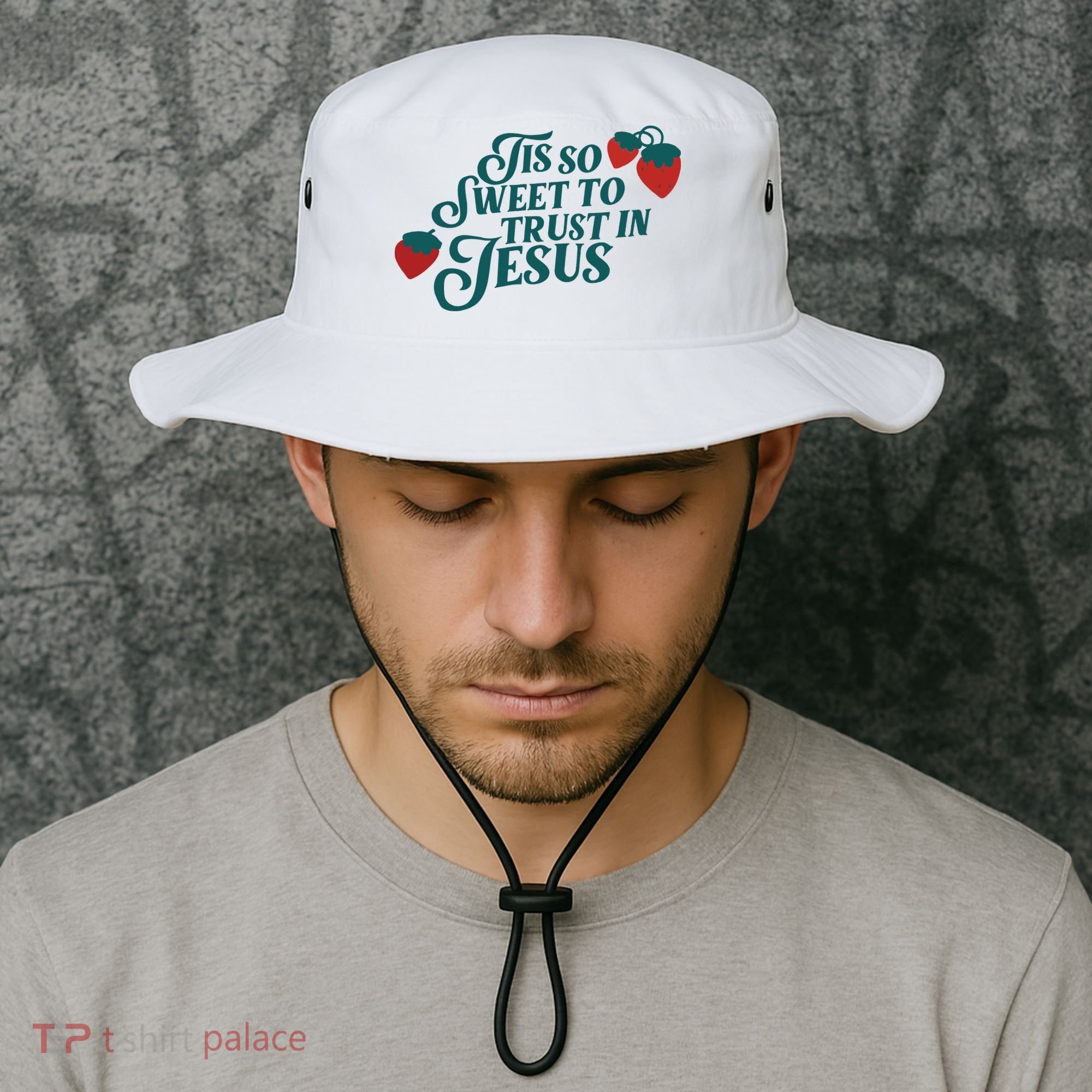 Tis So Sweet To Trust In Jesus Bucket Hat