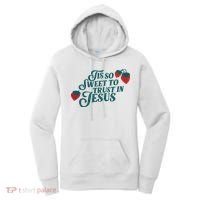 Tis So Sweet To Trust In Jesus Women's Hoodie thumb 0