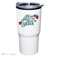 Tis So Sweet To Trust In Jesus Tumbler thumb 0