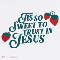Tis So Sweet To Trust In Jesus Mousepad thumb 1