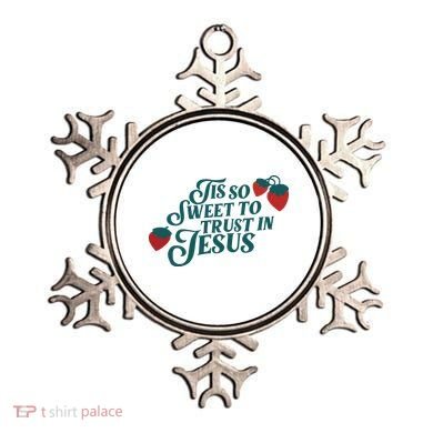 Tis So Sweet To Trust In Jesus Ornament