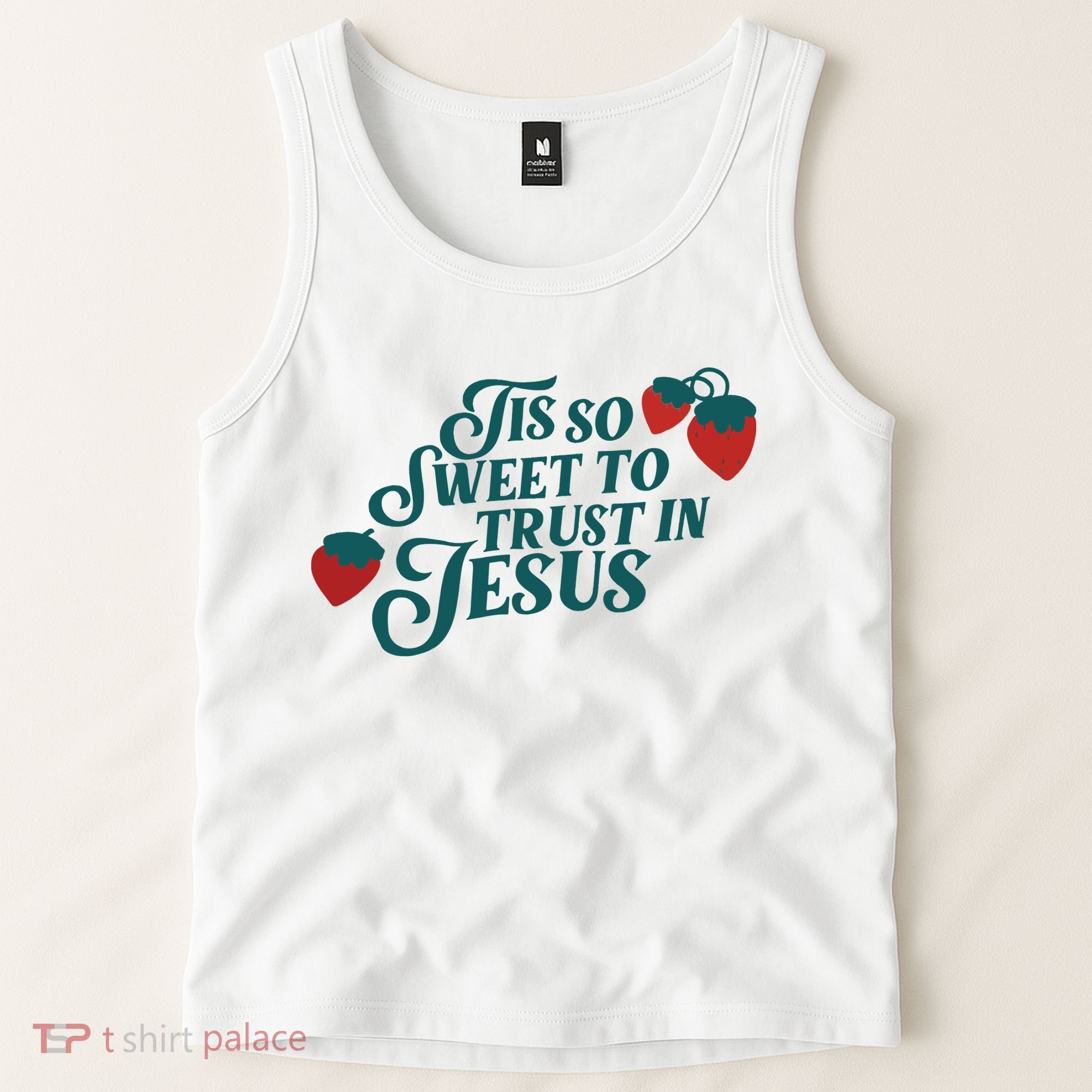 Tis So Sweet To Trust In Jesus Tank Top
