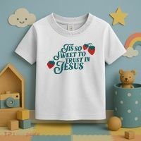 Tis So Sweet To Trust In Jesus Toddler T-Shirt thumb 3