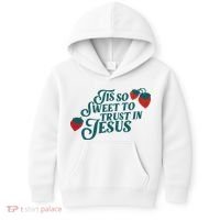 Tis So Sweet To Trust In Jesus Kids Hoodie thumb 0