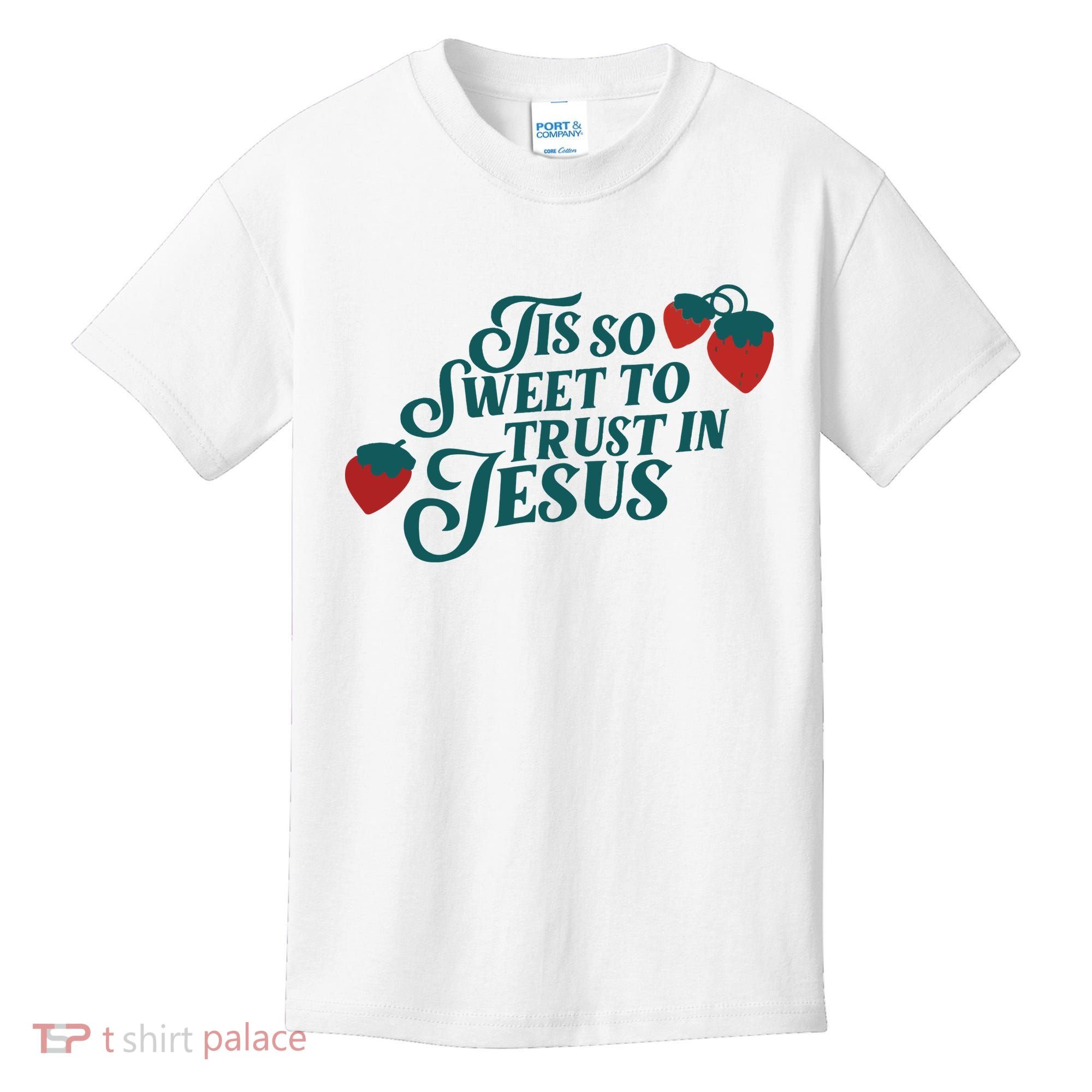 Tis So Sweet To Trust In Jesus Kids T-Shirt
