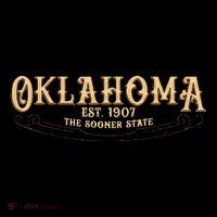 The Sooner State Oklahoma Button thumb 1