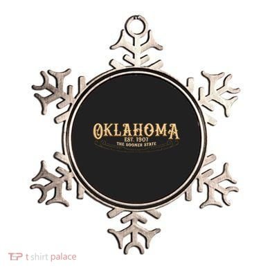 The Sooner State Oklahoma Ornament