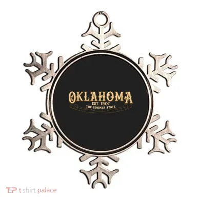 The Sooner State Oklahoma Ornament