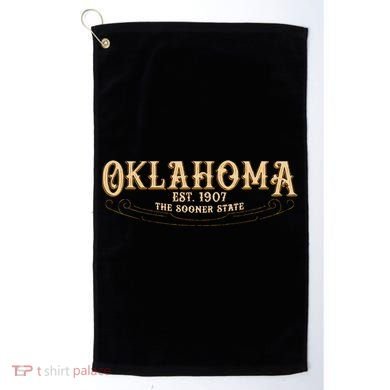 The Sooner State Oklahoma Golf Towel