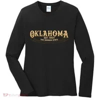 The Sooner State Oklahoma Women's Long Sleeve Shirt thumb 0