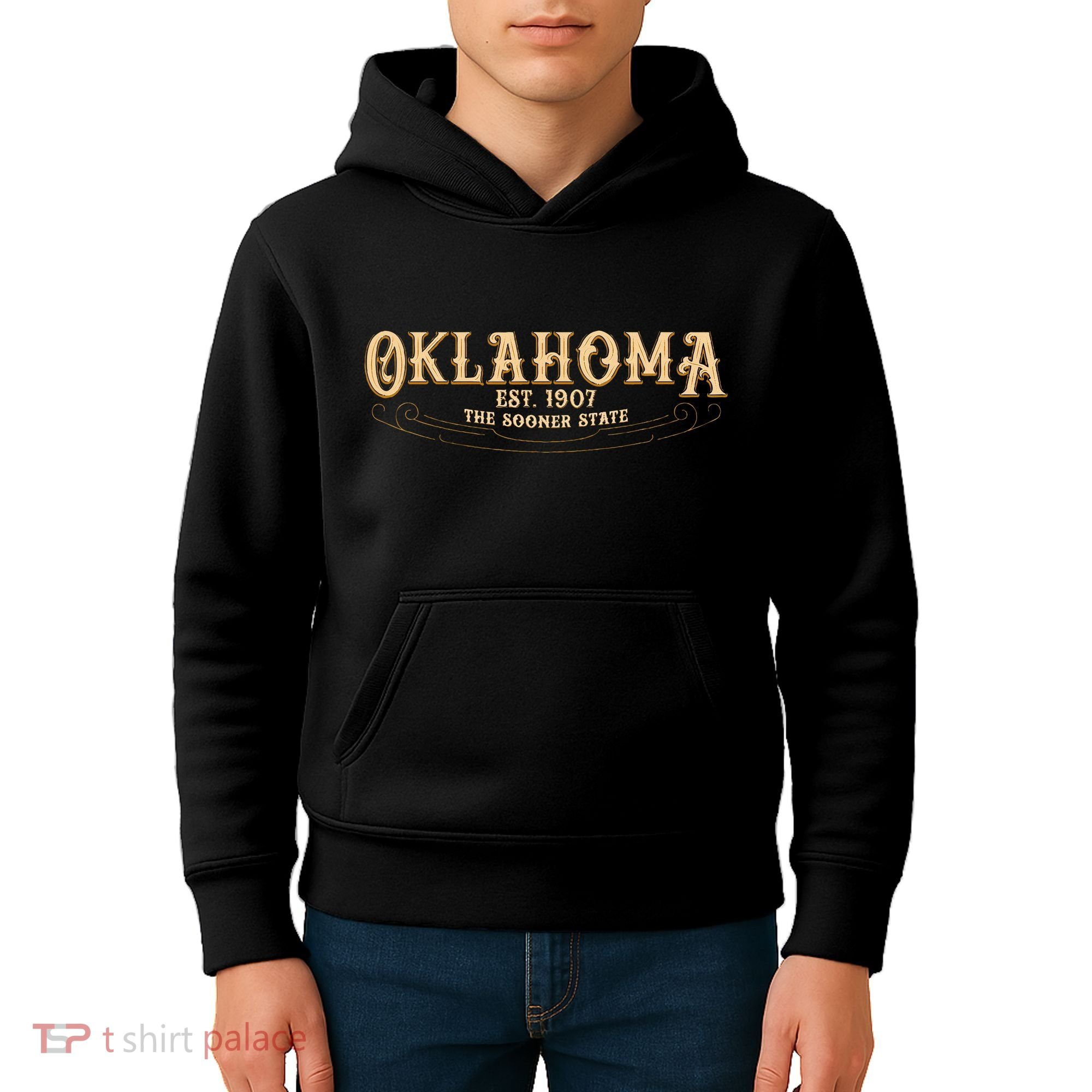 The Sooner State Oklahoma Kids Hoodie