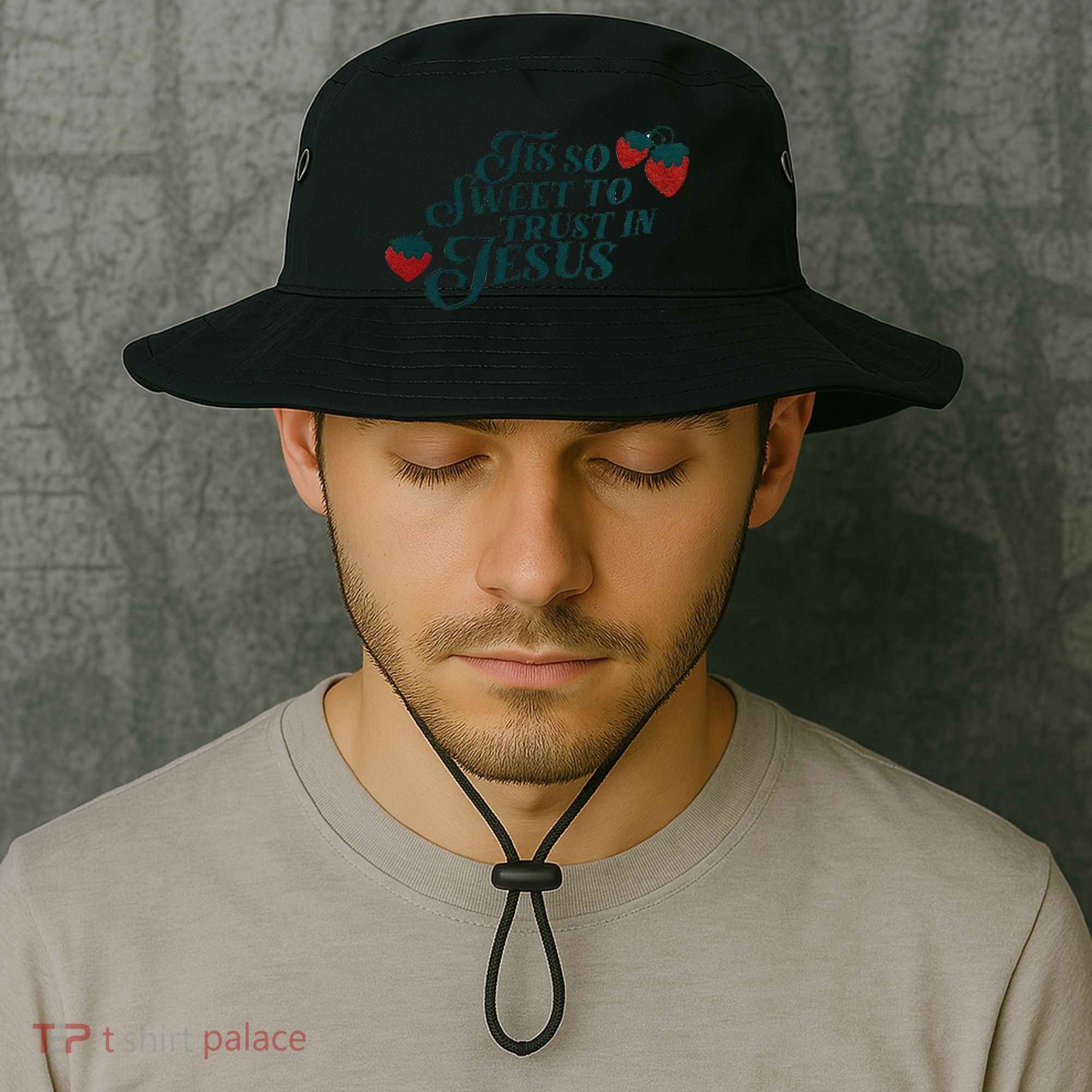 Tis So Sweet To Trust In Jesus Bucket Hat