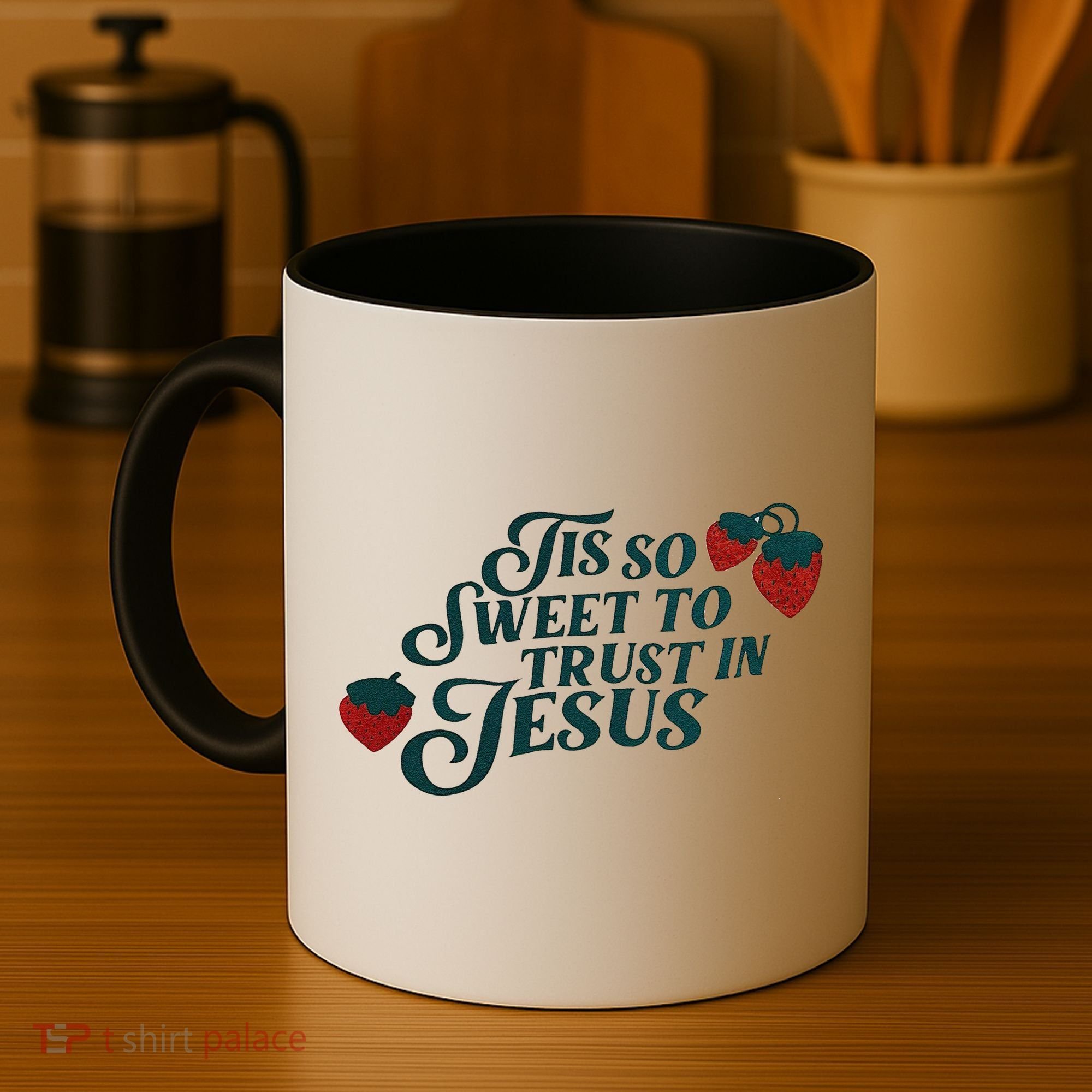 Tis So Sweet To Trust In Jesus Coffee Mug
