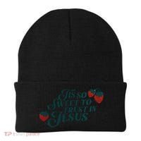 Tis So Sweet To Trust In Jesus Beanie thumb 0