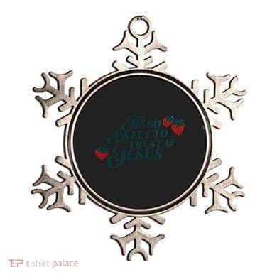 Tis So Sweet To Trust In Jesus Ornament