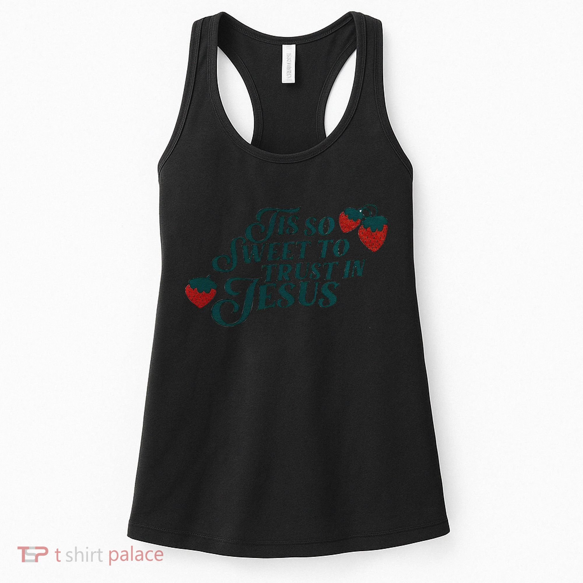 Tis So Sweet To Trust In Jesus Women's Tank Top
