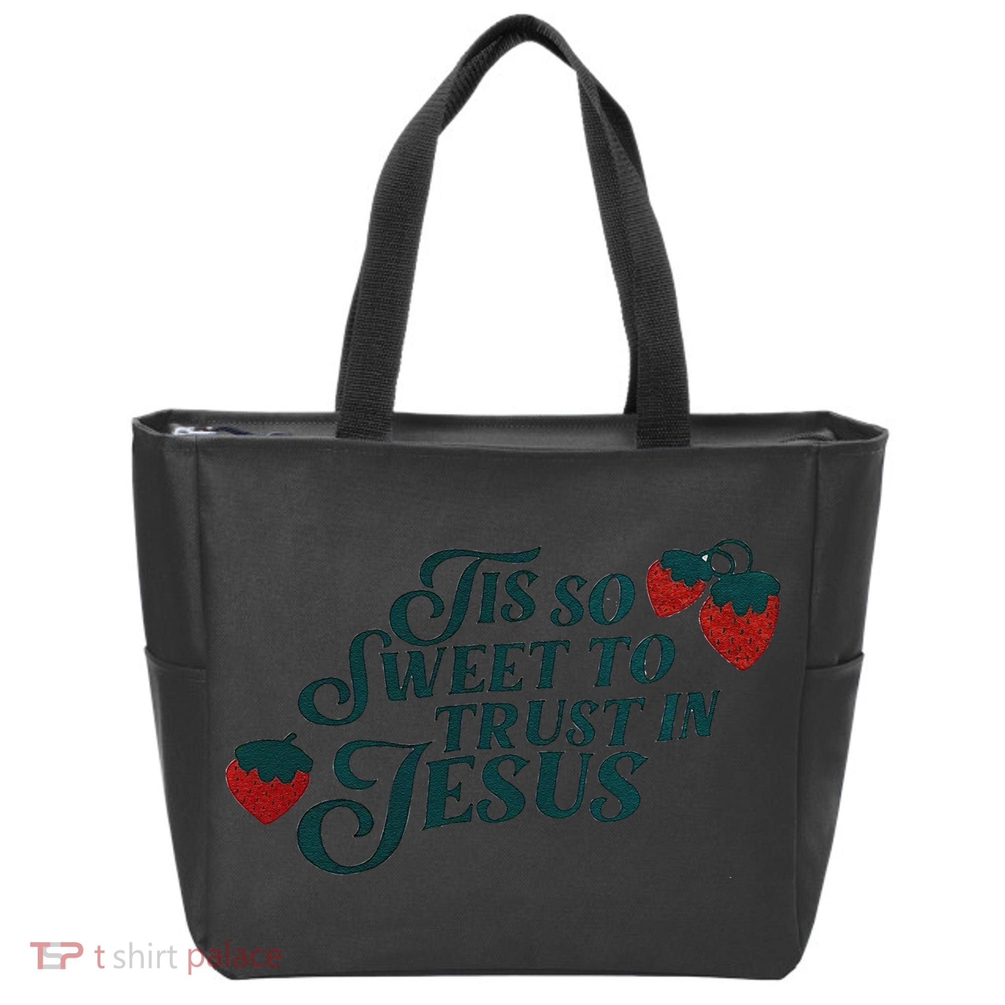Tis So Sweet To Trust In Jesus Tote Bag