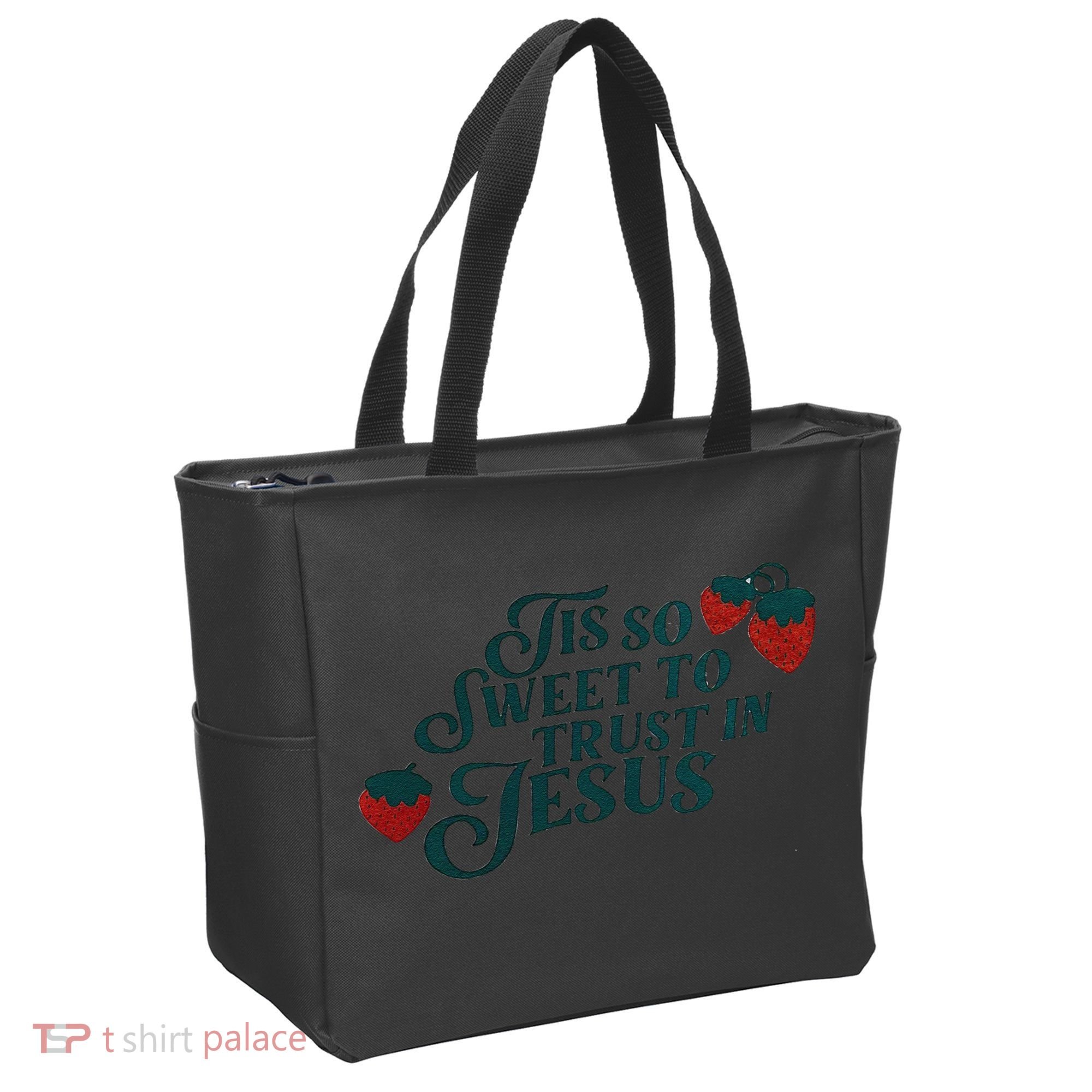 Tis So Sweet To Trust In Jesus Tote Bag