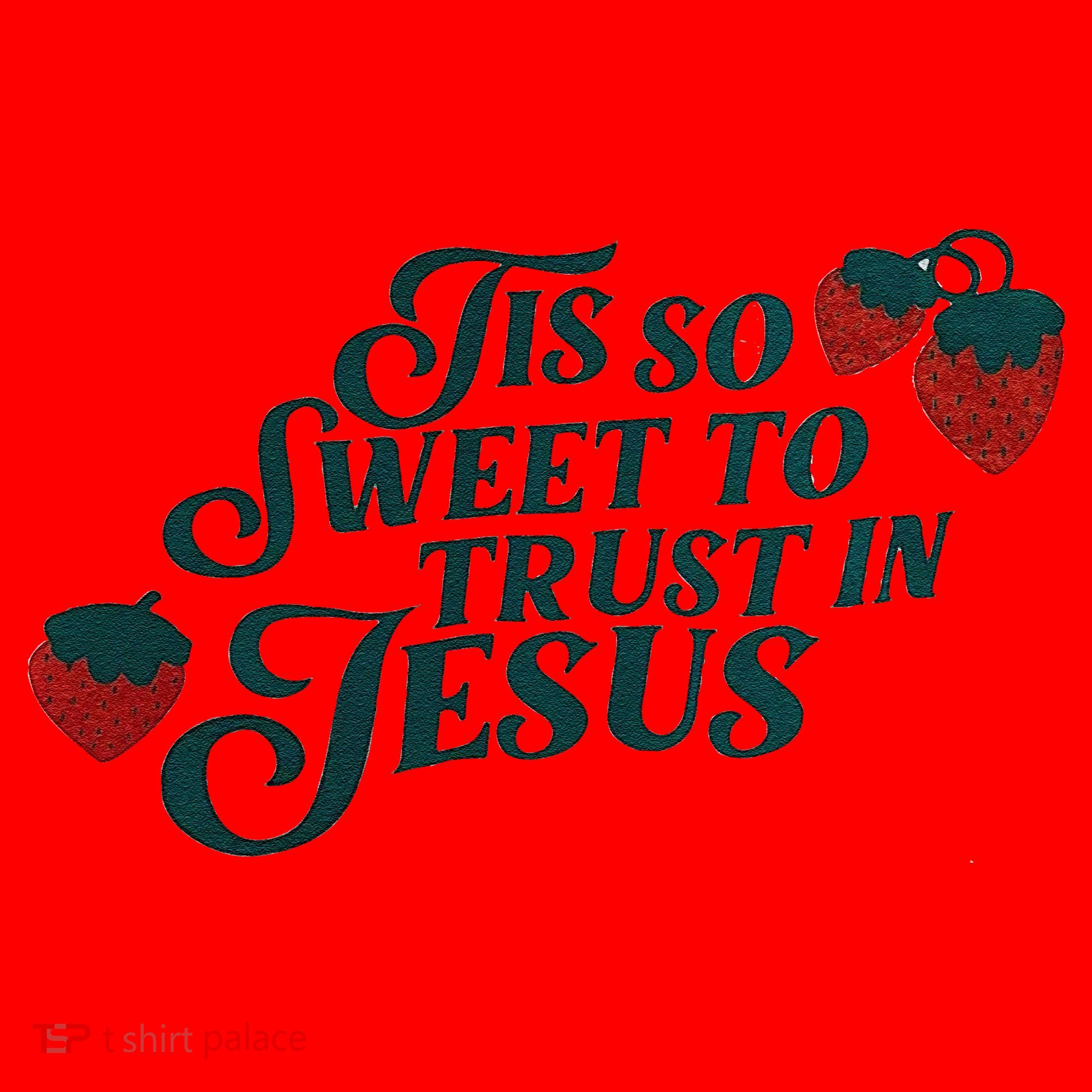 Tis So Sweet To Trust In Jesus Santa Hat