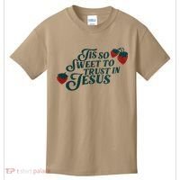 Tis So Sweet To Trust In Jesus Kids T-Shirt thumb 0