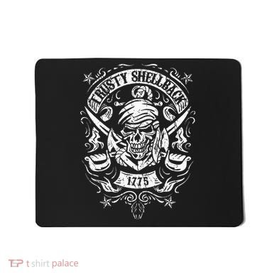 Trusty Shellback Skull And Swords Equator Crossing Naval Art Mousepad