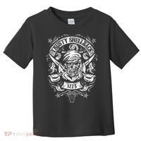 Trusty Shellback Skull And Swords Equator Crossing Naval Art Toddler T-Shirt thumb 0