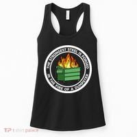 The Strongest Steel Is Forged In The Fire Of A Dumpster Women's Tank Top thumb 0